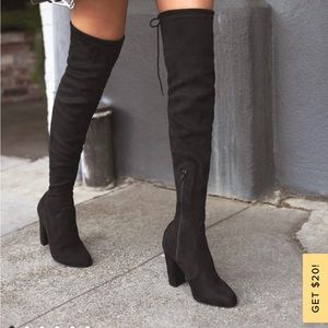 Over the Knee Boots - Lulus